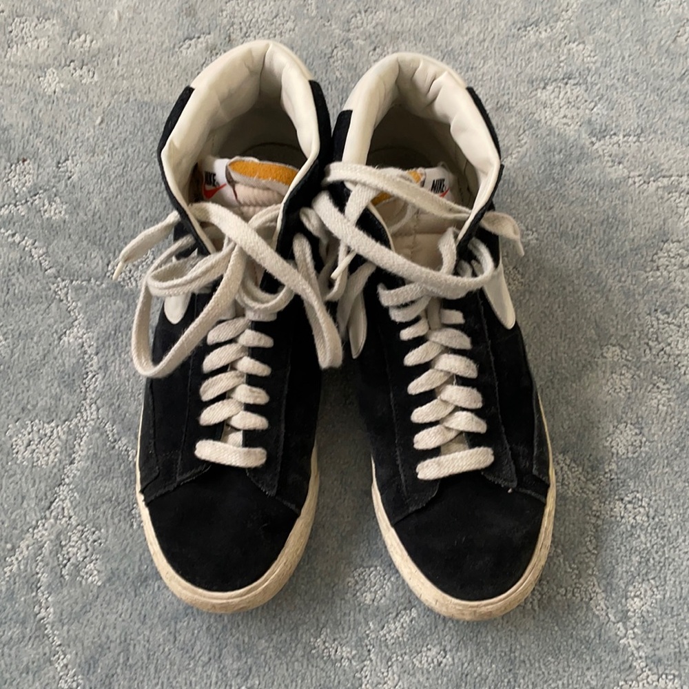 Men’s Nike blazer high top sneakers 10.5 navy